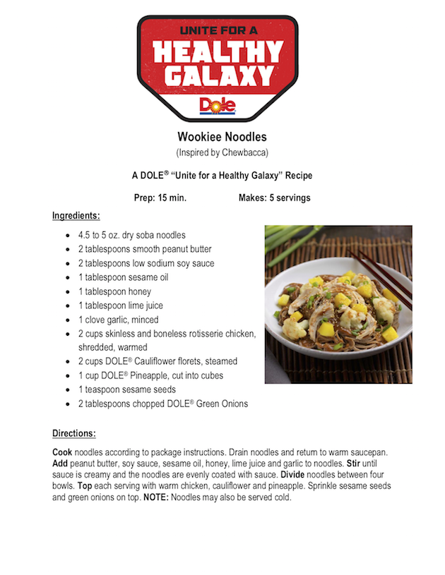 Wookiee Noodles Recipe