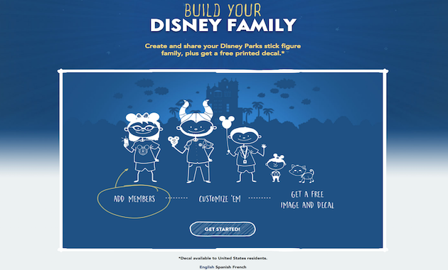 Build Your Disney Family