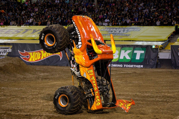 Monster Jam live event returns to Anaheim in Angels Stadium after