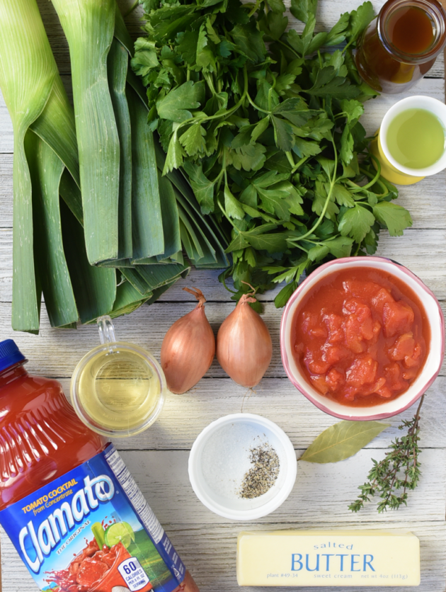 Seafood Stew Ingredients