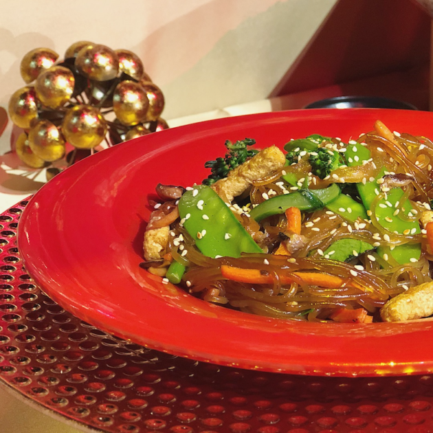 Japchae Vegetable Noodle Stir Fry