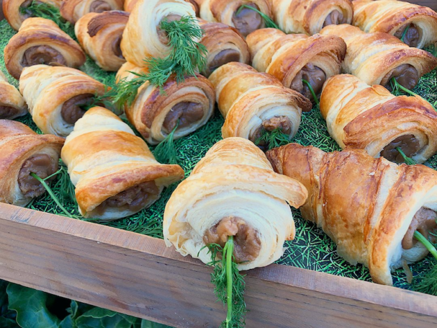 Peter Rabbit Carrot Croissant Sandwiches