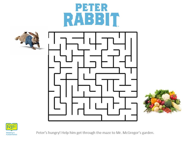 Peter Rabbit Maze