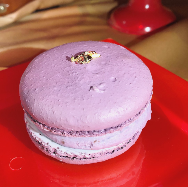 Purple Sweet Potato Macaron