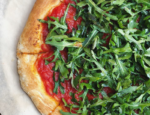 Tomato and Arugula Pizza