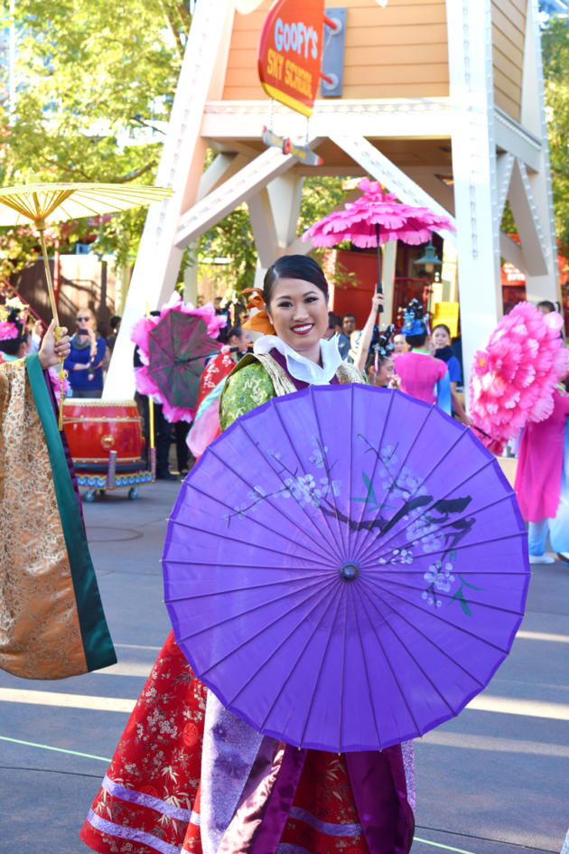 Umbrella Dancer Disneyland