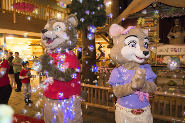 Bubble Dance Party Great Wolf Lodge