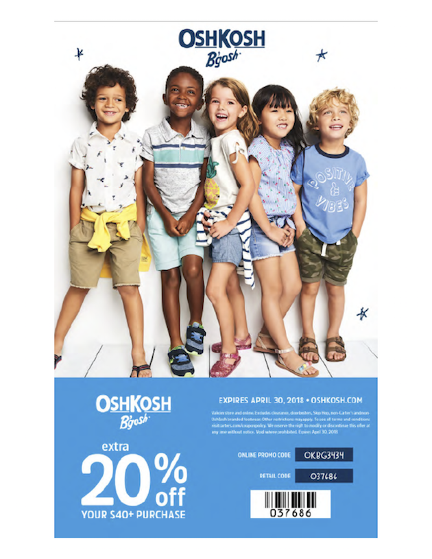 OshKosh Spring Coupon