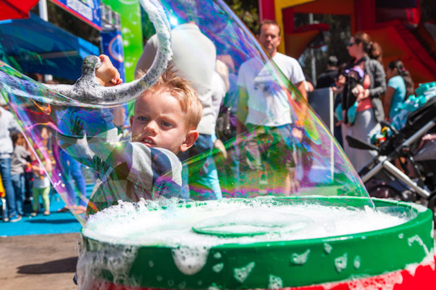 Mega Bubbles Exhibit