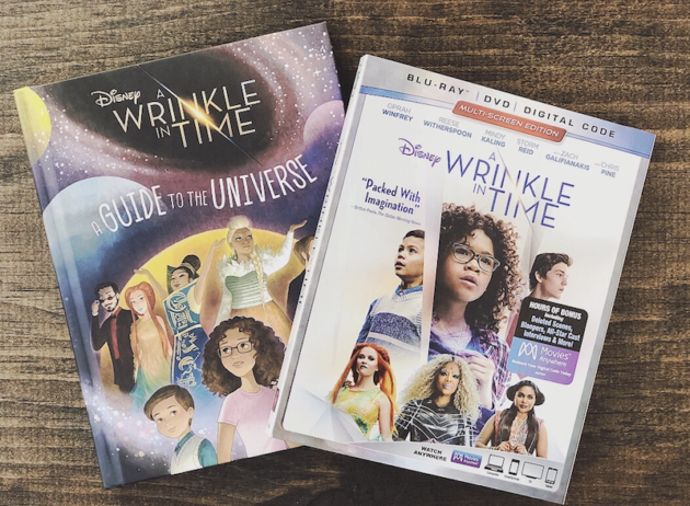 A Wrinkle In Time Book and DVD