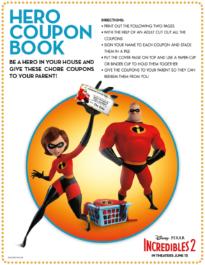 Incredibles 2 Printables and the World Premiere! - Rockin Mama™