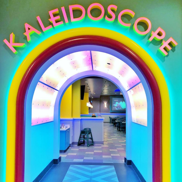 Kaleidoscope Room at Johns Incredible Pizza
