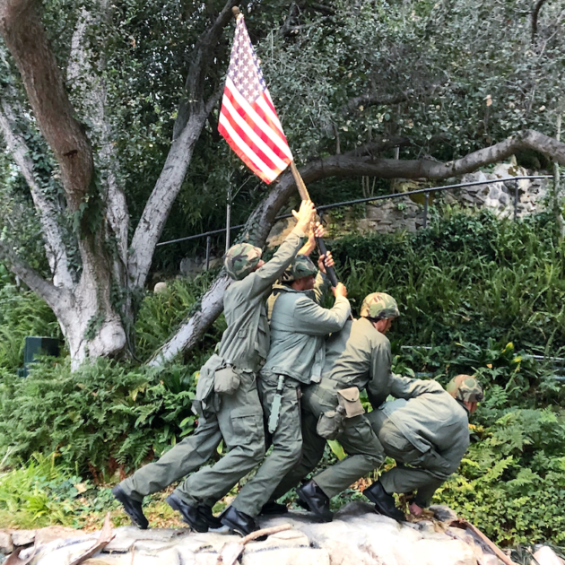 Flag Raising Over Iwo Jima