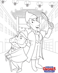 Sherlock Gnomes Printables, Coloring Pages, and Activity Sheets ...