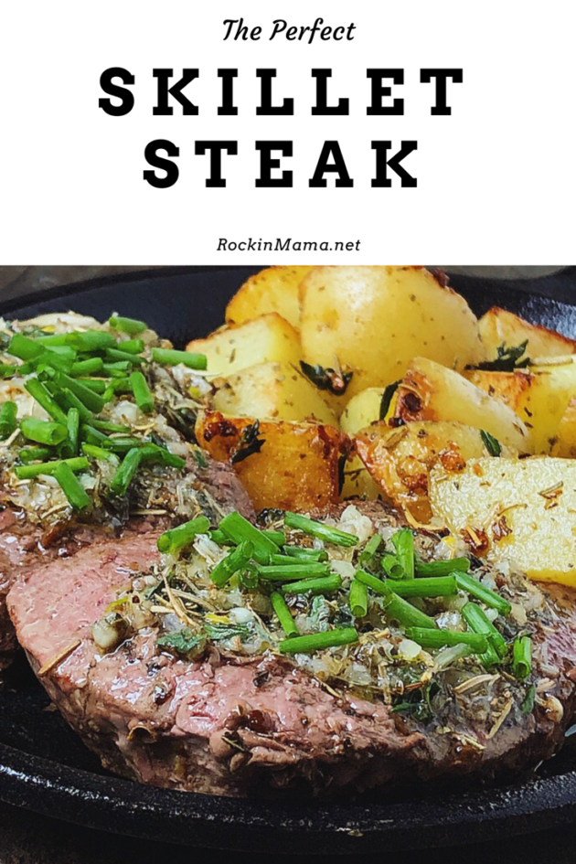 The Perfect Skillet Steak