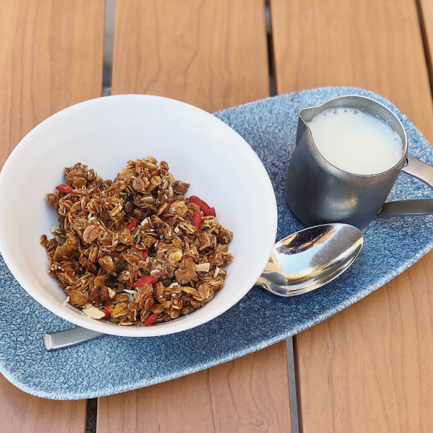 Olive Oil and Honey Granola