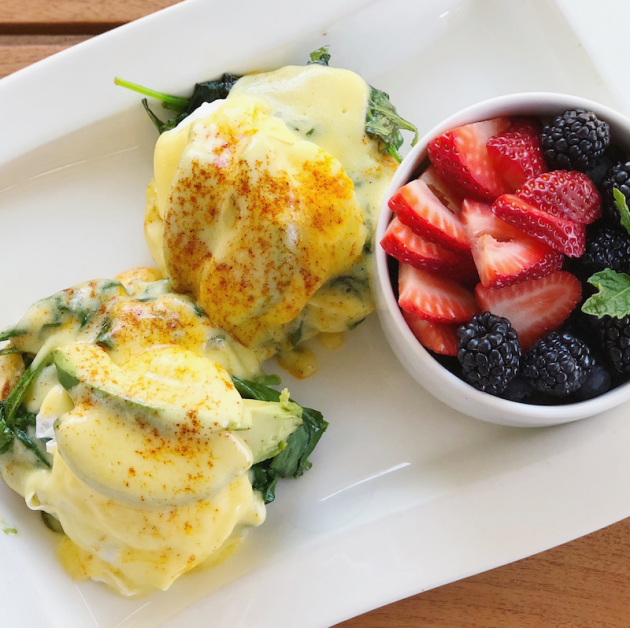 Vegetarian Eggs Benedict