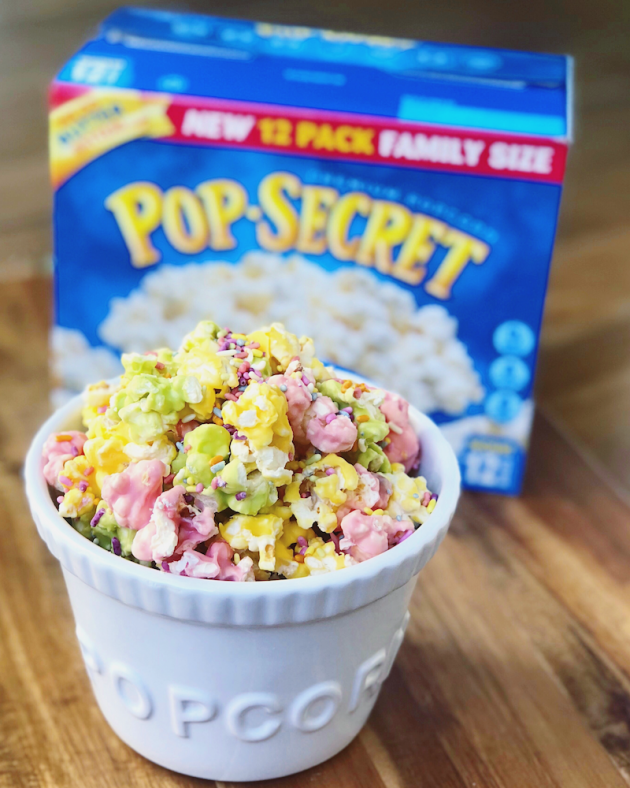 Cotton Candy Popcorn