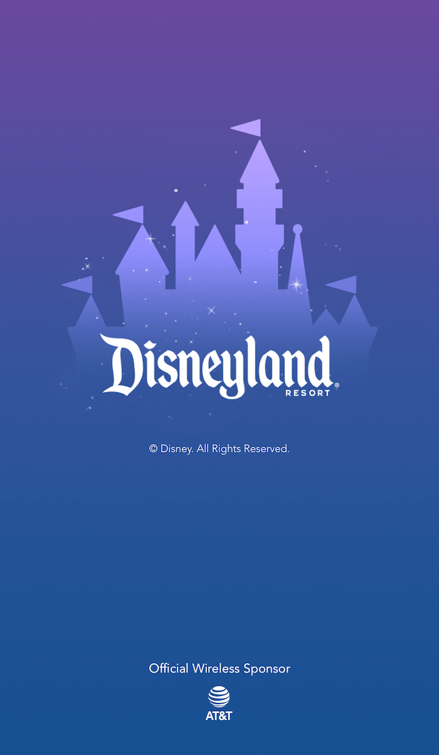Mobile Disneyland App