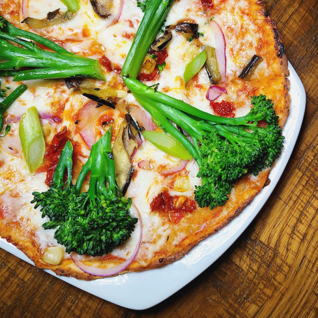 California Veggie Pizza