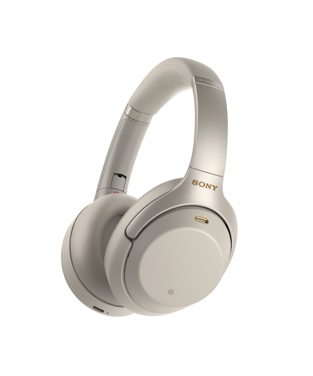Sony Noise Canceling Headphones Silver