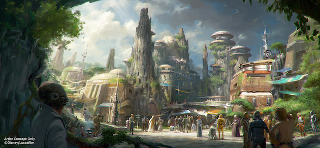 Star Wars Land Concept