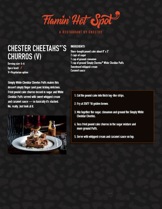 Chester Cheetahs Churros