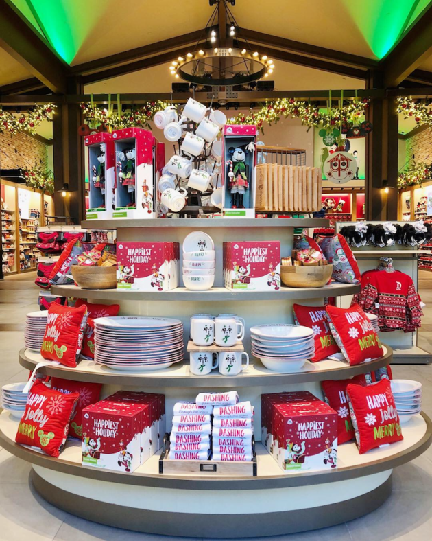 Holiday Home Merchandise at Disneyland