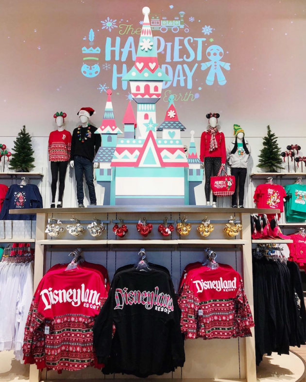 Holiday Merchandise at Disneyland