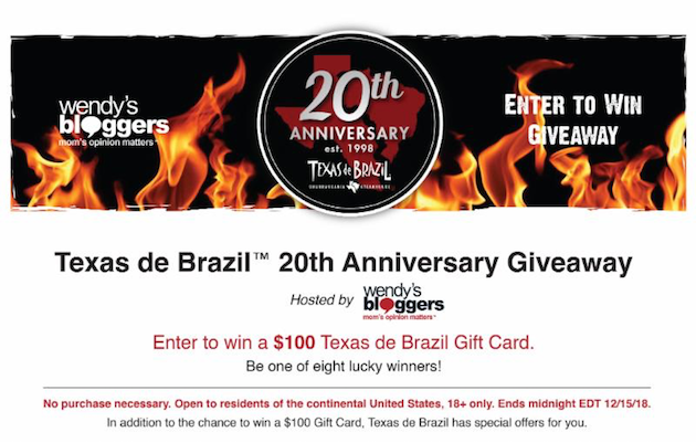 Texas de Brazil Giveaway