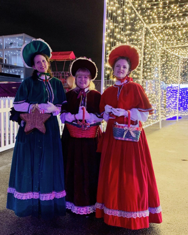 Christmas Carolers at the Queen Mary