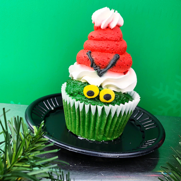 Grinch Cupcake