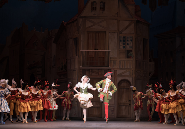 Courtney Shealy and Luis Ribagorda in Harlequinade