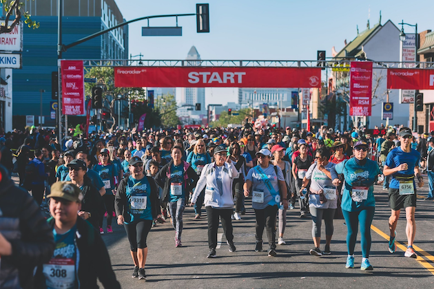 Los Angeles Chinatown Firecracker Run