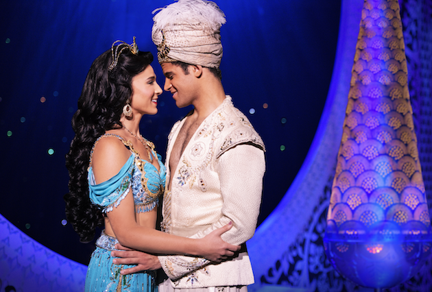 Princess Jasmine and Aladdin