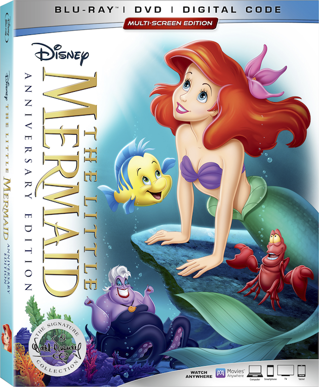 The Little Mermaid DVD