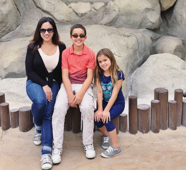 Family at Theme Park