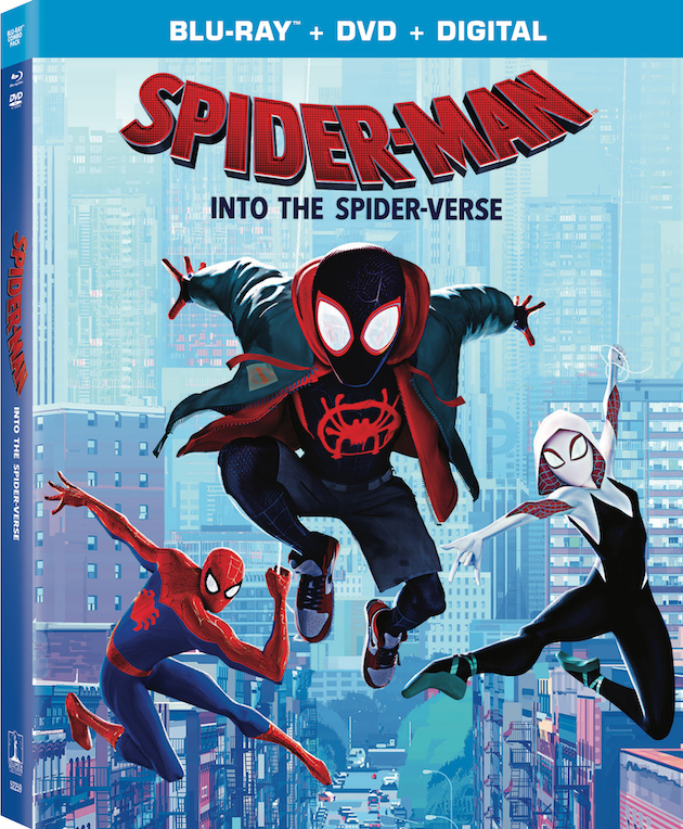 Spider-man Spider-Verse DVD