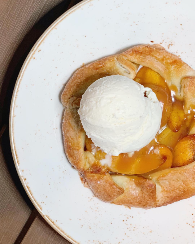 Peach Raspberry Hand Pie