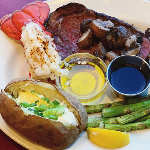 Prime Rib and Lobster Dinner