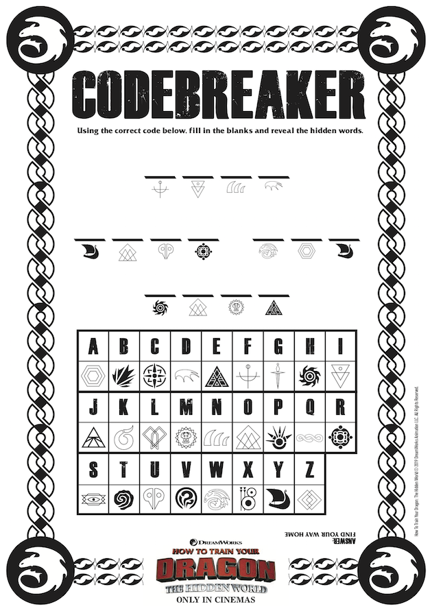 How to Train Your Dragon Code Breaker