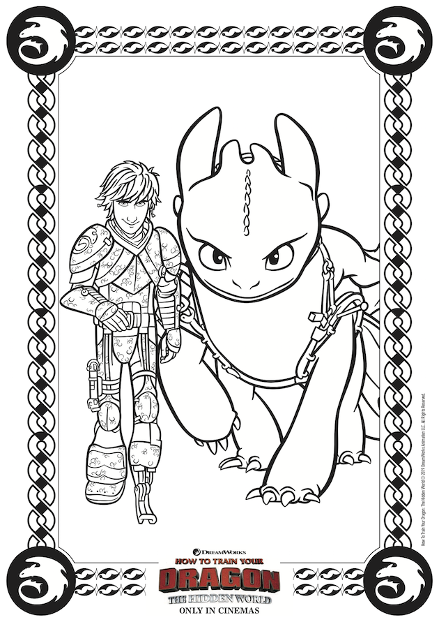 How to Train Your Dragon Hidden World Printables