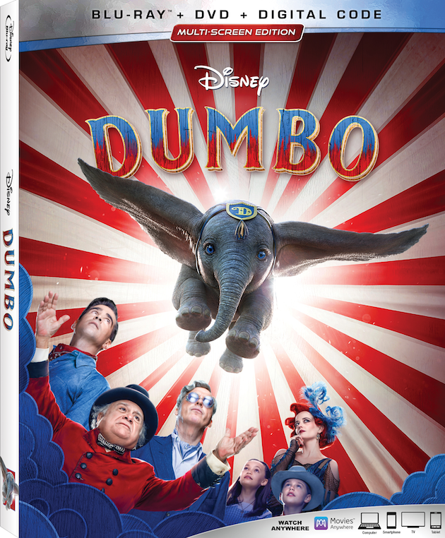 Dumbo on Blu-ray and DVD