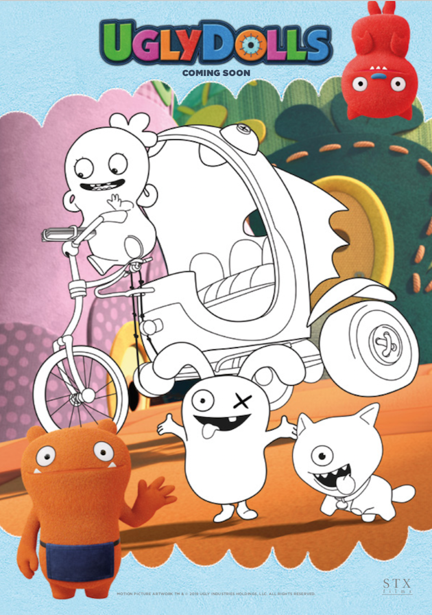 UglyDolls Printables, Activity Sheets, and Movie Night - Rockin Mama™