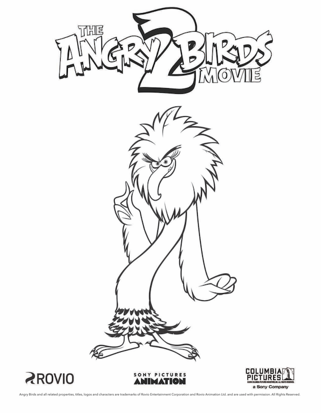 5100 Angry Birds Mighty Eagle Coloring Pages , Free HD Download