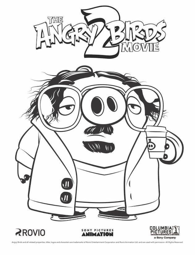 coloring book angry birds 2 coloring pages