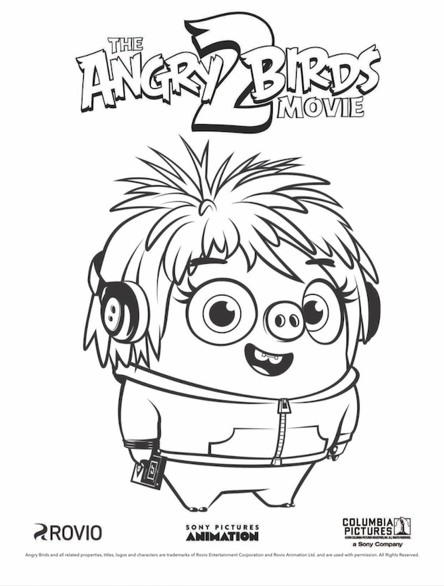 Angry Birds Movie Printable
