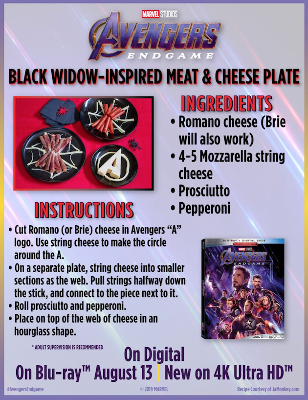 Black Widow Meat and Cheese Plate