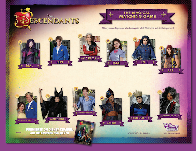 Disney Descendants 3 - Printables