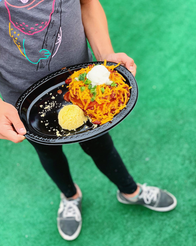 Vegetarian Chili and Corn Bread